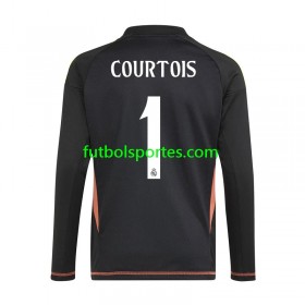 Camiseta Real Madrid Thibaut Courtois 1 Portero Segunda Equipación 2024/2025